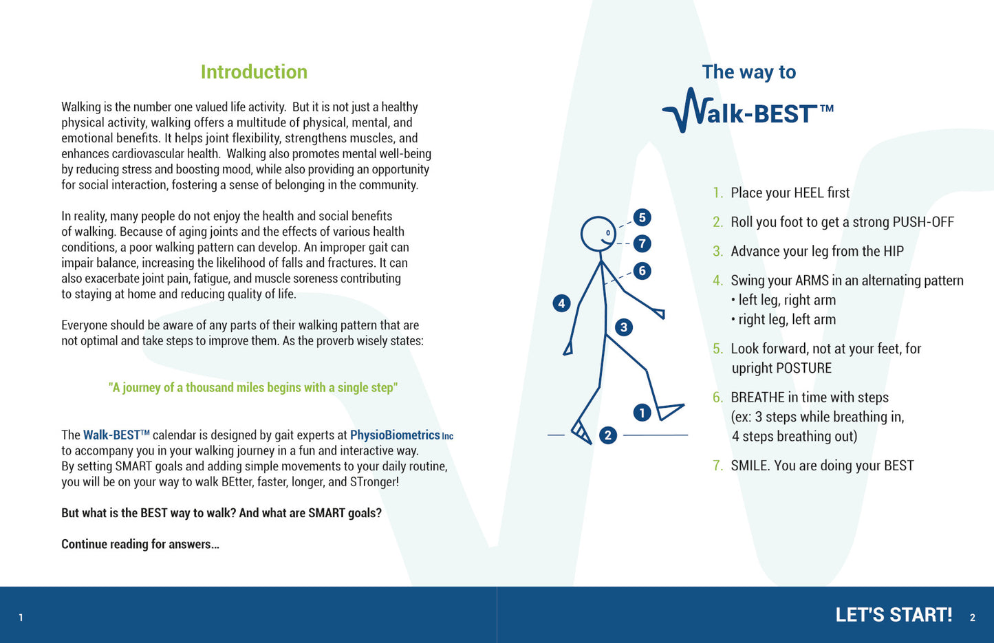 My Walk-BEST Agenda (EN) - ORDER NOW