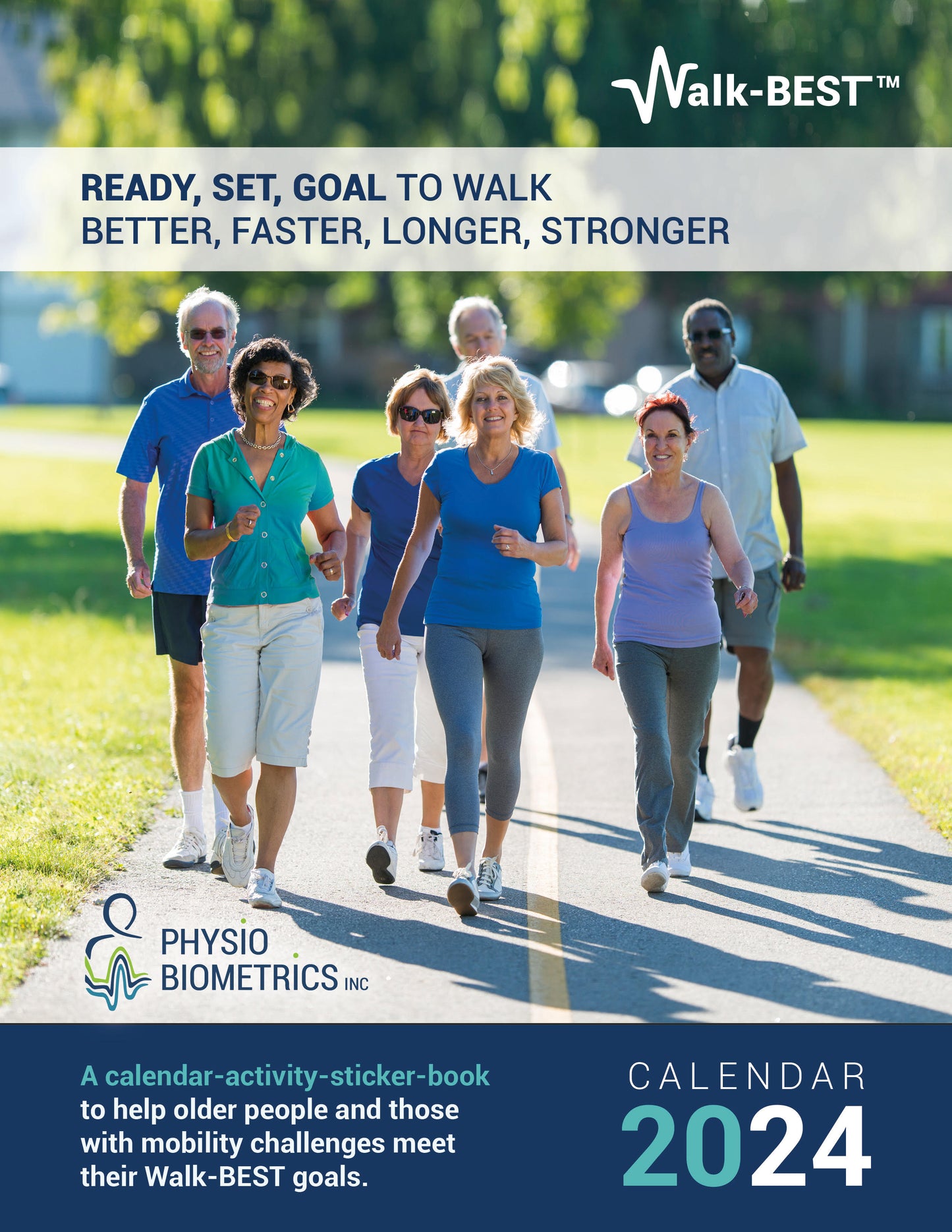 Walk-BEST Goal Setting 2024 Calendar (Engish only)